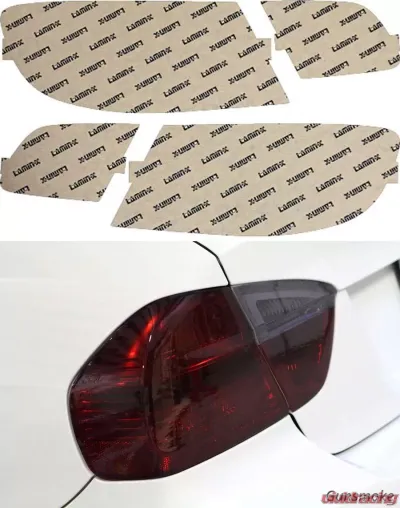 Lamin-X BMW 3-Series Coupe 2007-2010 Gunsmoke Tail Light Covers - B221G