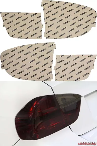 Lamin-X BMW X5 2007-2010 Smoked Tail Light Covers - B222S