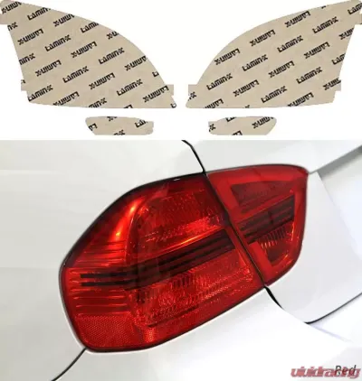 Lamin-X Chrysler Crossfire 2004-2008 Red Tail Light Covers - C209R