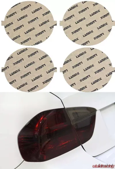 Lamin-X Chevrolet Corvette C6 2005-2013 Smoked Tail Light Covers - CH215S