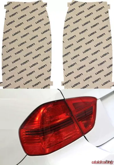 Lamin-X Chevrolet Avalanche 2007-2013 Red Tail Light Covers - CH221R