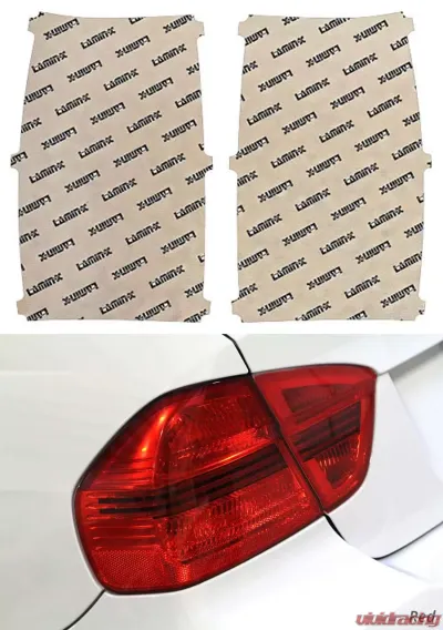 Lamin-X Chevrolet Suburban 2007-2014 Red Tail Light Covers - CH223-1R