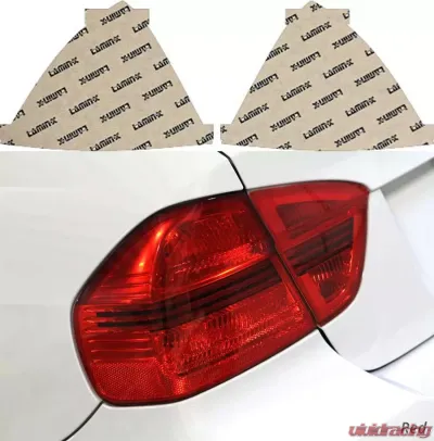 Lamin-X Chevrolet Aveo Sedan 2007-2011 Red Tail Light Covers - CH224R