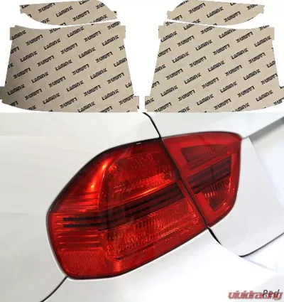 Lamin-X Dodge Charger 2005-2008 Red Tail Light Covers - D210R