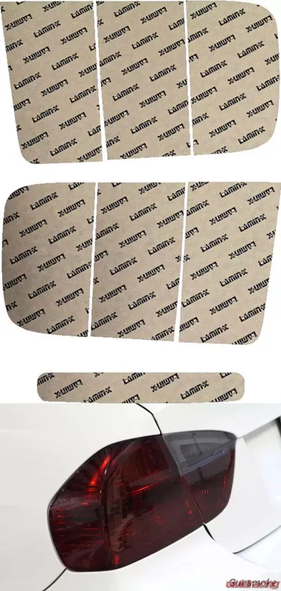 Lamin-X Ford Mustang 2005-2009 Gunsmoke Tail Light Covers - F215G