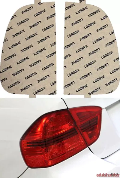 Lamin-X Ford F250|F350 2005-2007 Red Tail Light Covers - F216R