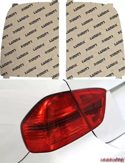 Lamin-X GMC Sierra 2007-2013 Red Tail Light Covers - G208R