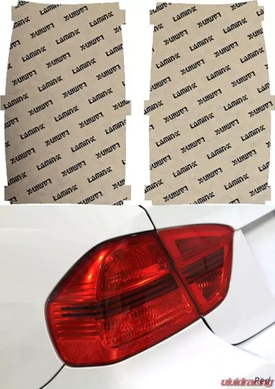 Lamin-X GMC Yukon 2007-2014 Red Tail Light Covers - G209R