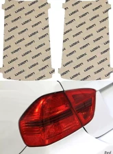 Lamin-X GMC Savana Van 2004-2016 Red Tail Light Covers                                     - G215R - Image 5