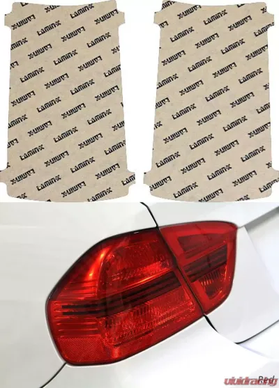 Lamin-X GMC Savana Van 2004-2016 Red Tail Light Covers - G215R