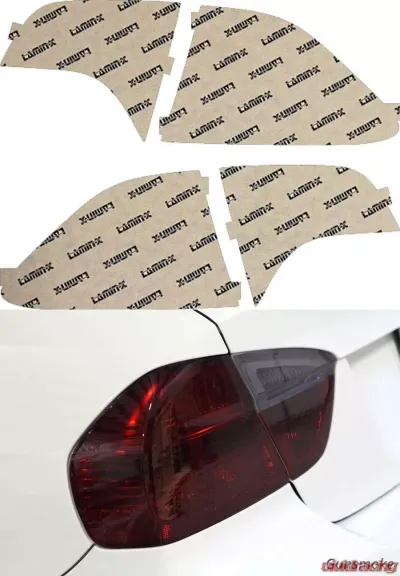Lamin-X Honda Civic Sedan 2006-2011 Gunsmoke Tail Light Covers - H217G