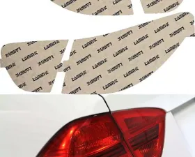 Lamin-X Hyundai Elantra Sedan 2007-2008 Red Tail Light Covers