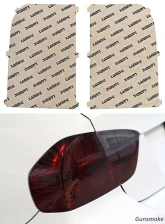 Lamin-X Land Rover LR3 2005-2009 Gunsmoke Tail Light Covers                                     - LR204G - Image 5
