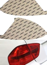 Lamin-X Mercedes CLK-Class 2007-2010 Red Tail Light Covers                                     - MB222R - Image 5