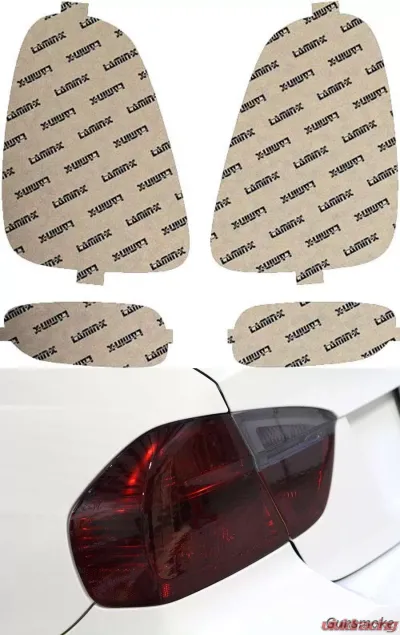 Lamin-X Mini Cooper 2007-2010 Gunsmoke Tail Light Covers - MN207G