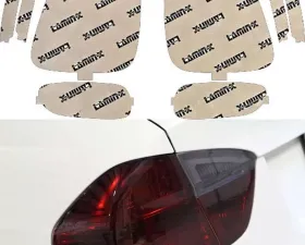 Lamin-X Mini Cooper S 2007-2010 Gunsmoke Rear & Side Light Covers