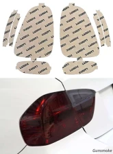 Lamin-X Mini Cooper 2007-2010 Gunsmoke Tail Light Covers                                     - MN307G - Image 5