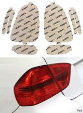 Lamin-X Mini Cooper 2007-2010 Red Tail Light Covers                                     - MN307R - Image 5