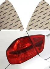 Lamin-X Maserati Quattroporte 2004-2008 Red Tail Light Covers                                     - MS201R - Image 5