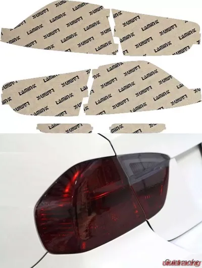 Lamin-X Mitsubishi Lancer 2007-2015 Gunsmoke Tail Light Covers - MT210G
