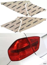 Lamin-X Nissan Versa Hatchback 2007-2011 Red Tail Light Covers                                     - N321R - Image 5