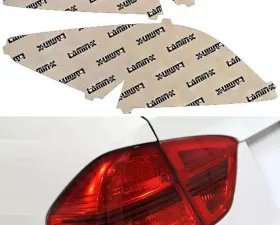 Lamin-X Pontiac G6 Coupe 2005-2010 Red Tail Light Covers