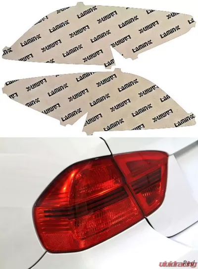 Lamin-X Pontiac G6 Coupe 2005-2010 Red Tail Light Covers - PT202R
