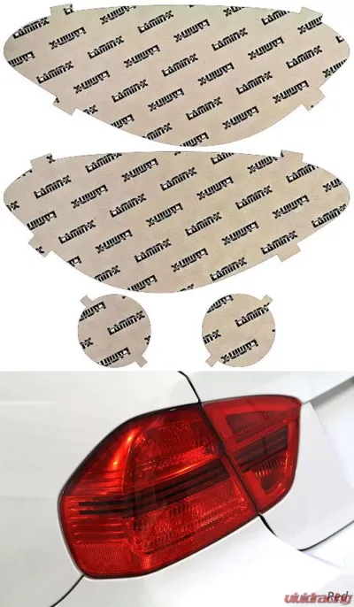 Lamin-X Pontiac Solstice 2005-2009 Red Tail Light Covers - PT203R