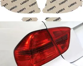 Lamin-X Pontiac G5 2007-2009 Red Tail Light Covers