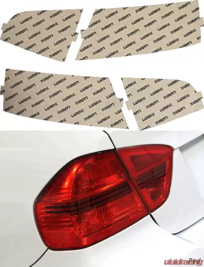 Lamin-X Audi S5 2008-2012 Red Tail Light Covers - A214R