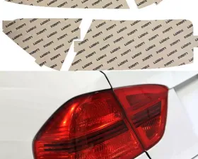 Lamin-X Audi S5 Cabrio 2010-2012 Red Tail Light Covers