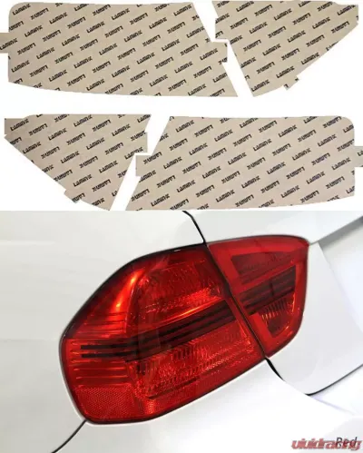 Lamin-X Audi S5 Cabrio 2010-2012 Red Tail Light Covers - A223R