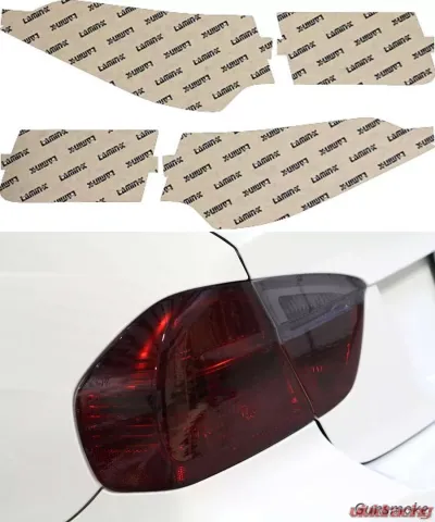 Lamin-X Acura TSX Sedan 2009-2014 Gunsmoke Tail Light Covers - AC215G