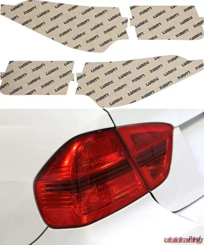 Lamin-X Acura TSX Sedan 2009-2014 Red Tail Light Covers - AC215R