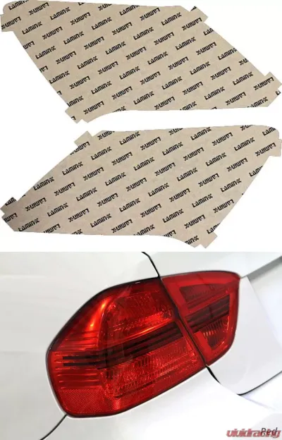 Lamin-X Acura RL 2009-2012 Red Tail Light Covers - AC220R