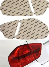 Lamin-X BMW M3 Sedan 2008 Red Tail Light Covers                                     - B225R - Image 5