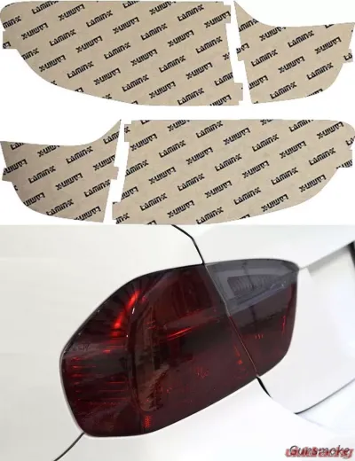 Lamin-X BMW X6 2008-2014 Gunsmoke Tail Light Covers - B226G