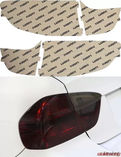 Lamin-X BMW X6 2008-2014 Smoked Tail Light Covers - B226S