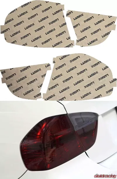 Lamin-X BMW 3-Series Sedan 2009-2011 Gunsmoke Tail Light Covers - B229G