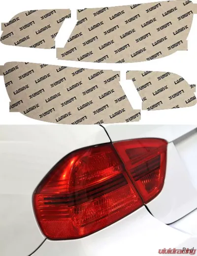 Lamin-X BMW M3 Cabrio 2008-2013 Red Tail Light Covers - B624R