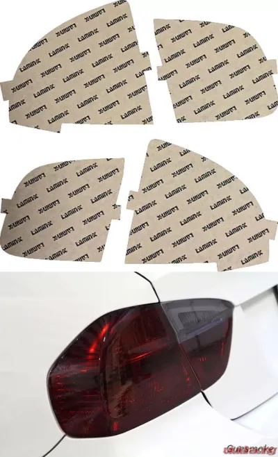 Lamin-X Chevrolet Malibu 2008-2012 Gunsmoke Tail Light Covers - CH226G
