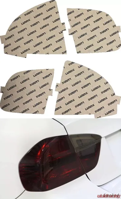 Lamin-X Chevrolet Malibu 2008-2012 Smoked Tail Light Covers - CH226S