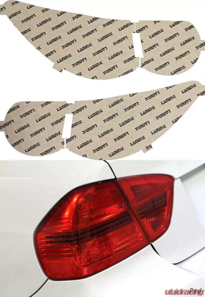 Lamin-X Chevrolet Traverse 2009-2012 Red Tail Light Covers - CH227R