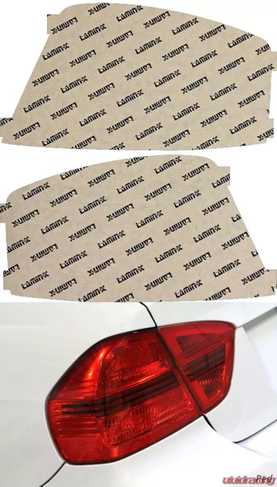Lamin-X Dodge Avenger 2007-2010 Red Tail Light Covers - D214R