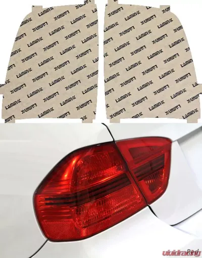 Lamin-X Dodge Ram 2009-2012 Red Tail Light Covers - D218R