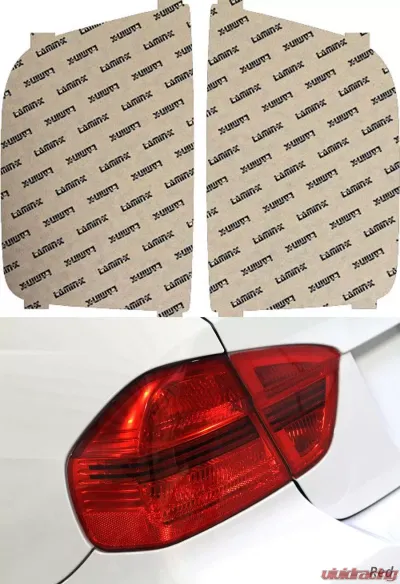 Lamin-X Ford Taurus X 2008-2009 Red Tail Light Covers - F224R