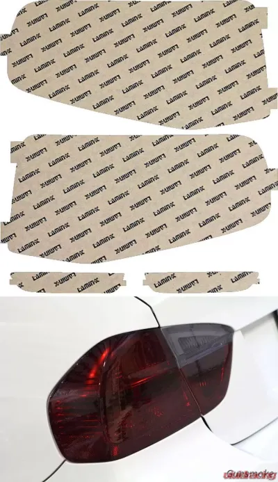 Lamin-X Ford Mustang 2010-2012 Gunsmoke Tail Light Covers - F230G