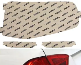 Lamin-X Ford Mustang 2010-2012 Red Tail Light Covers