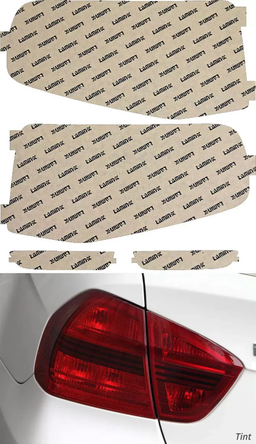 Lamin-X Ford Mustang 2010-2012 Tint Tail Light Covers - F230T