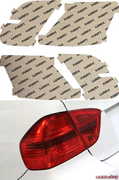 Lamin-X Ford Taurus 2010-2012 Red Tail Light Covers - F231R